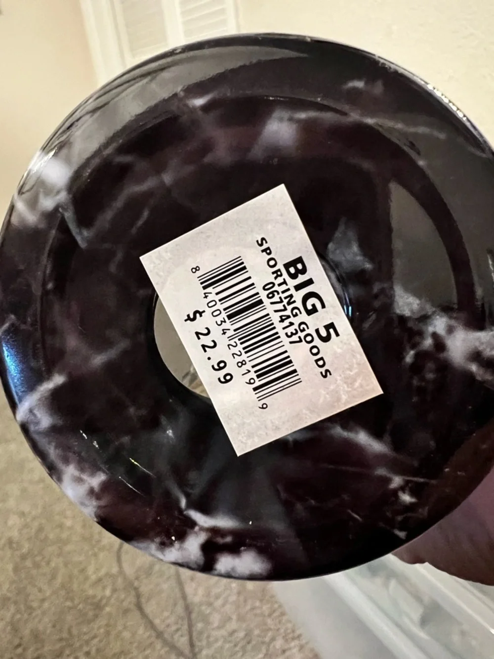 Wellness Black Marble Stainless Steel Tumbler - 30 oz - Picture 3 of 3